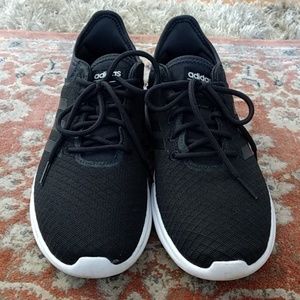Black Adidas sneakers